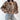 Vintage Brown Plaid Print Short Denim Jacket Women Korean Style Button Loose Jeans Coat Autumn Harajuku Outerwear 90s Iamhotty