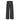 Preppy Style Striped Multi-Button Design Loose Wide-Leg Pants