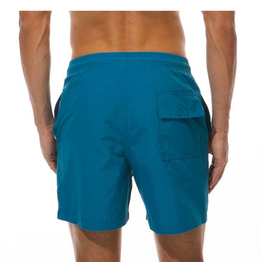 rand Board Shorts Men Breathable Sport Swimming Shorts Solid Color Elastic Waist Beach Shorts