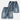 Boy's Casual Summer Denim Shorts for Kids, Loose Fit, Mid to Big Kids, Comfortable Cotton Blend Short Pants