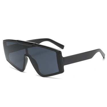 New Fashion Big Frame Sunglasses Men And Women Tide Outdoor Street Shooting Sunglasses Leisure Riding Glasses