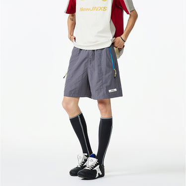 Breathable Loose Casual Shorts Straight Leg Wide-Leg Student Shorts
