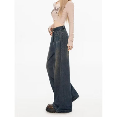 Casual Wide-Leg Jeans for Women