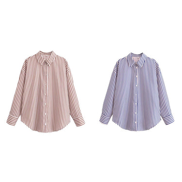 New fashionable and stylish design with striped collar shirt