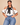 Elegant Off-Shoulder Color-Blocking Bow Front Blouse Off-Shoulder Women's Clothing Top